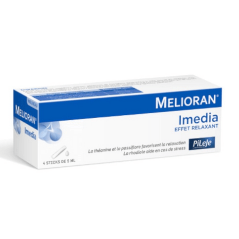 Melioran Imedia : one-off stress - 4 sticks - PILEJE - Maple Wellness Supplements