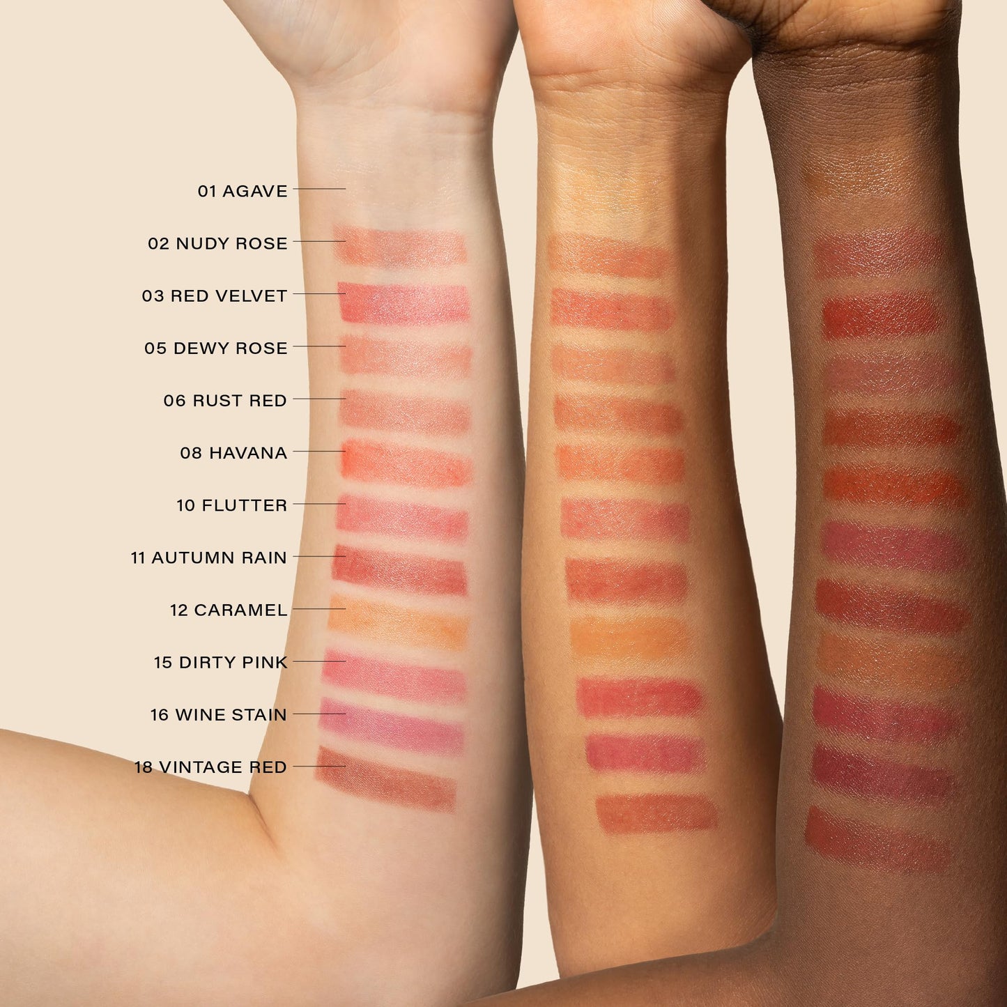 Melixir Vegan Lip Butter (12 Colors), Hydrating Tinted Lip Balm Stick, Bee-Free, Petrolatum-Free, Plant-Based, Moisturizes Dry & Chapped Lips With Shea Butter, Sheer, Natural Finish - 11 Autumn Rain - Maple Wellness Supplements