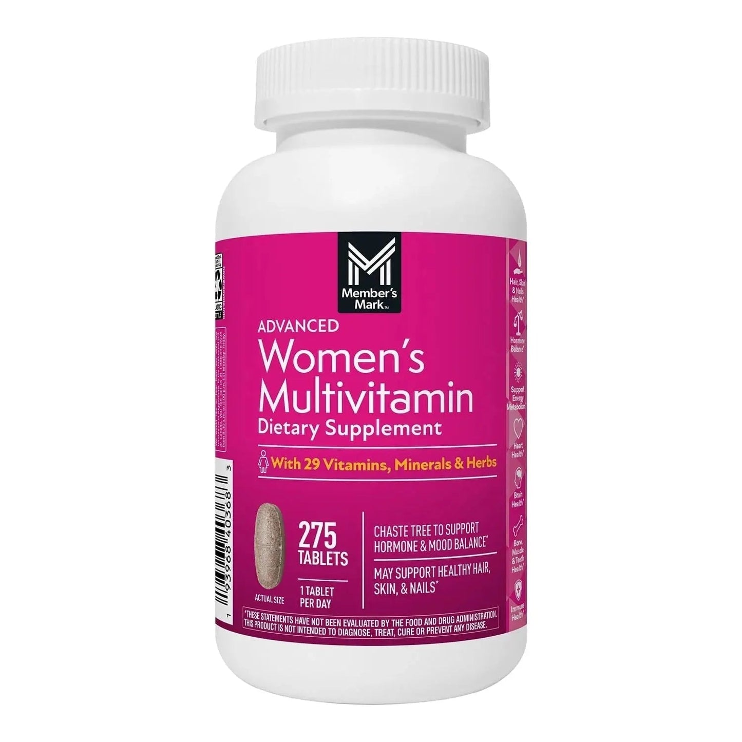 Members Mark Women's Daily Multivitamin (275 Count) - Maple Wellness Supplements