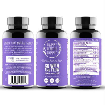 Menopause Supplements for Women – DIM Supplement + Probiotics | Estrogen Metabolism & Hormone Balance Support | Perimenopause Relief | Hot Flashes, Mood Swings & Night Sweats | Dong Quai | 60 Ct - Maple Wellness Supplements