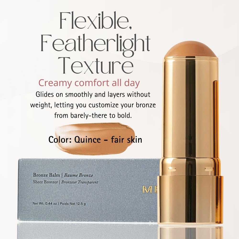 Merit Bronze Balm Sheer Sculpting Bronzer - Quince - Fair Skin - Maple Wellness Supplements