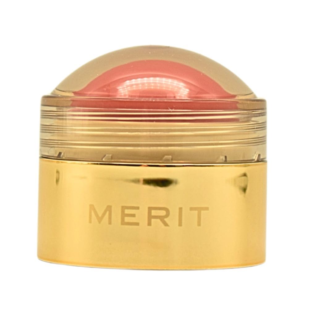 MERIT Flush Balm Cream Blush – Lusitano Soft Peach | Hydrating Radiant Cheek & Lip Tint Stick with Vitamin E | Lightweight, Buildable, Vegan & Cruelty-Free Blush - Maple Wellness Supplements