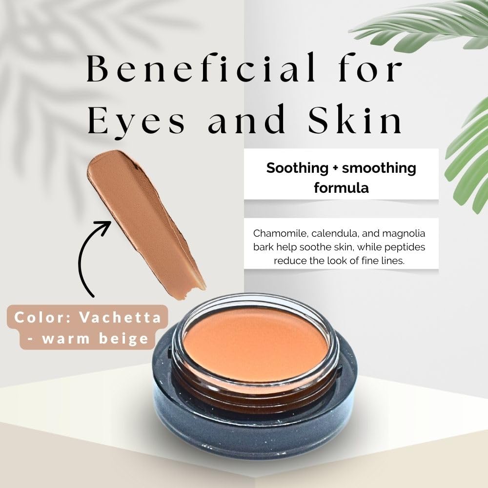 MERIT Solo Shadow Cream-to-Powder Soft Matte Eyeshadow Vachetta - Maple Wellness Supplements