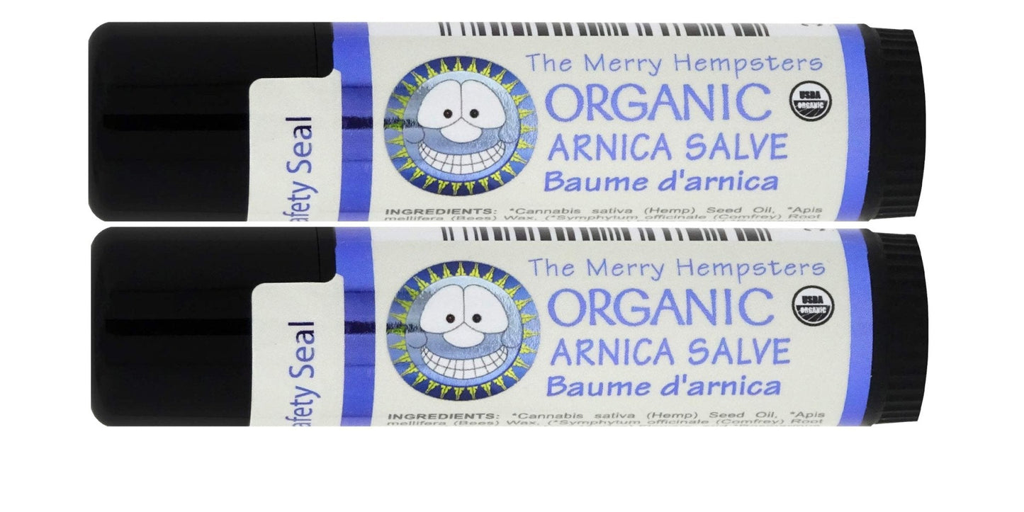 Merry Hempsters Organic Arnica Salve Single (2-Pack) - Maple Wellness Supplements