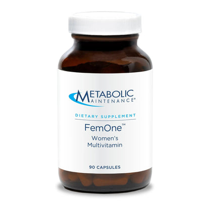 Metabolic Maintenance FemOne - Women's Multivitamin with Bioavailable Iron, Active Folate, B12, Antioxidants, Vitamin D + Biotin - Maple Wellness Supplements