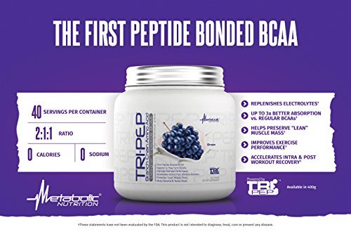 Metabolic Nutrition - TRIPEP - Tri-Peptide Branch Chain Amino Acid, BCAA Powder - Maple Wellness Supplements
