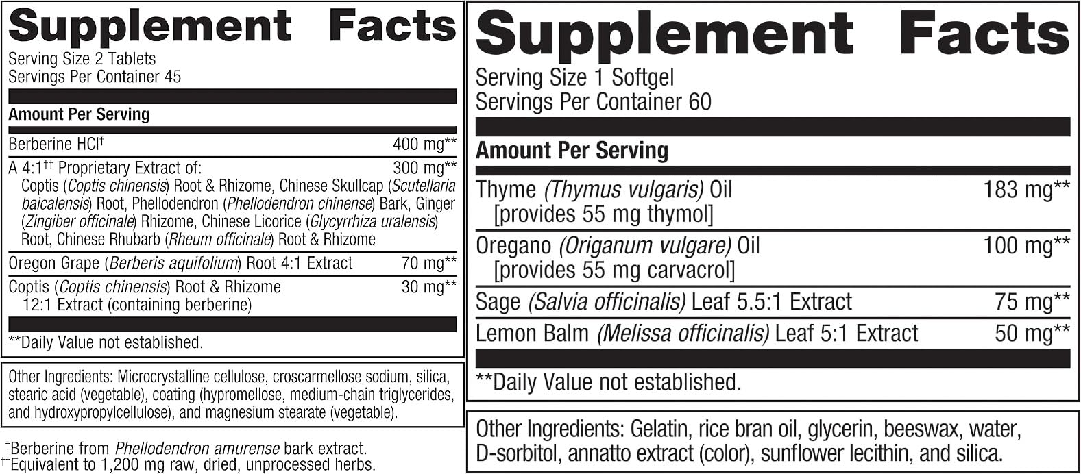 Metagenics Bundle - CandiBactin-BR (90 Tablets) & CandiBactin-AR (60 Softgels) - for Intestinal Support, Gut Health & Intestinal Balance - Maple Wellness Supplements