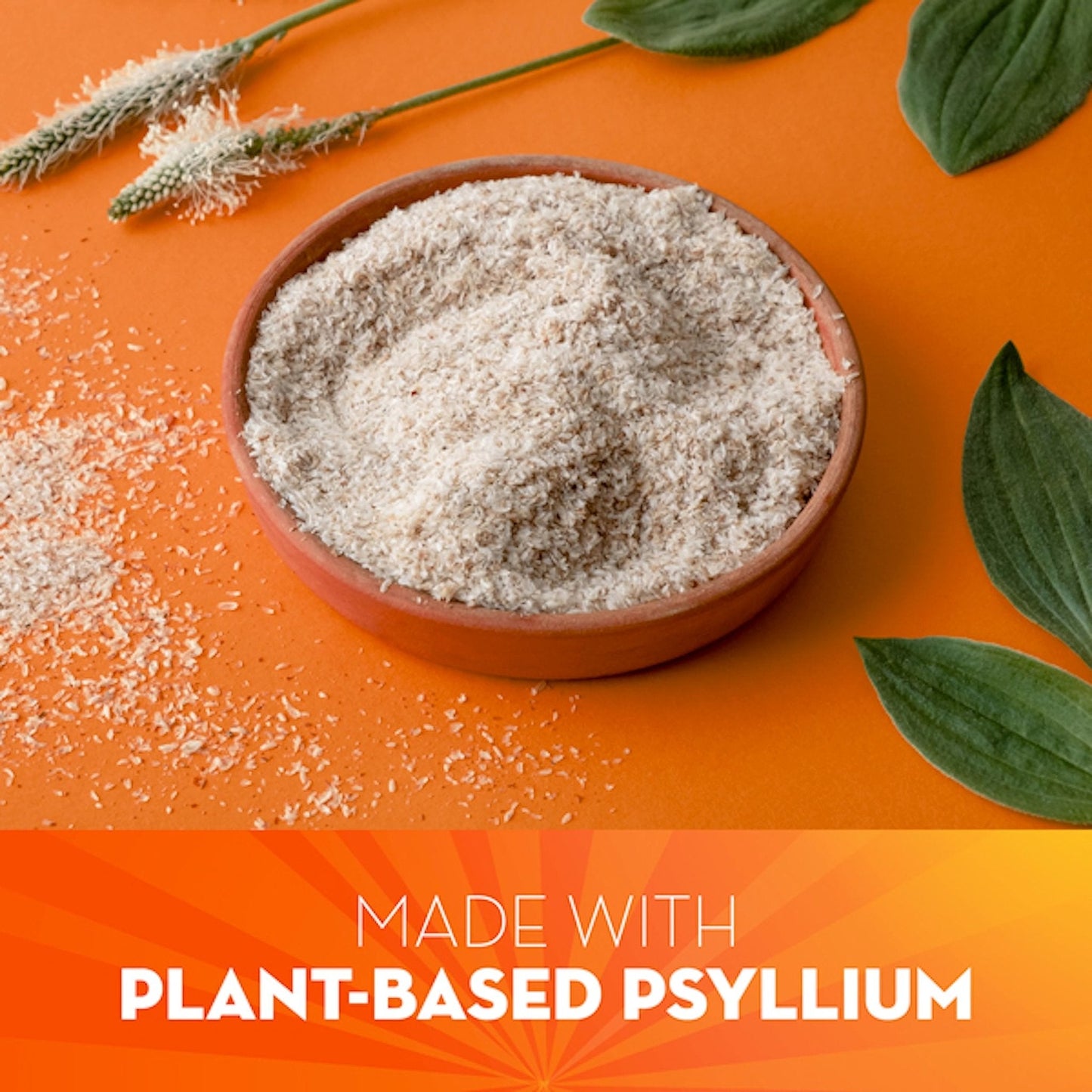 Metamucil, 4-in-1 Fiber Supplement, Psyllium Husk Powder, Sugar-Free Powder, Berry Flavored Drink, 114 Servings - Maple Wellness Supplements