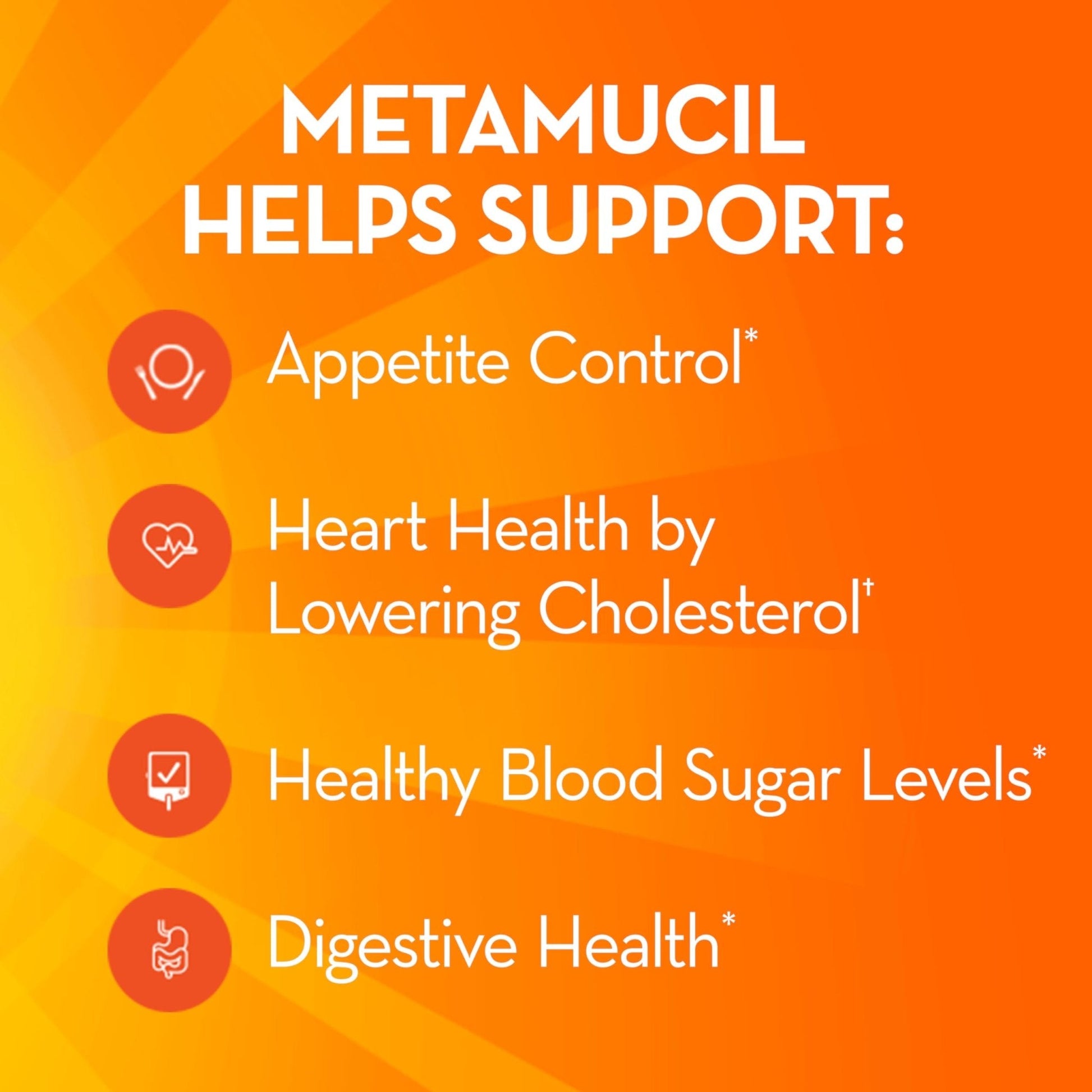 Metamucil, 4-in-1 Fiber Supplement, Psyllium Husk Powder, Sugar-Free Powder, Berry Flavored Drink, 114 Servings - Maple Wellness Supplements