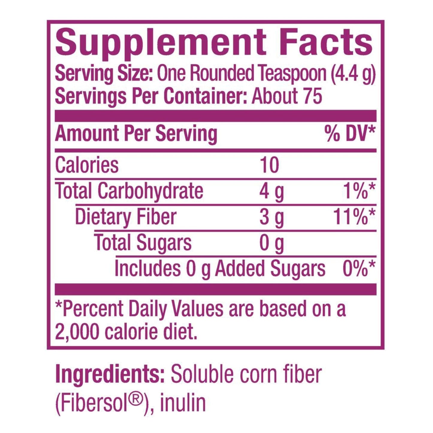 Metamucil Fiber Supplement, Unflavored Clear Mixing Powder, No Grit, No Sugar Added, Plant Based Prebiotic Fiber Supplement - Maple Wellness Supplements