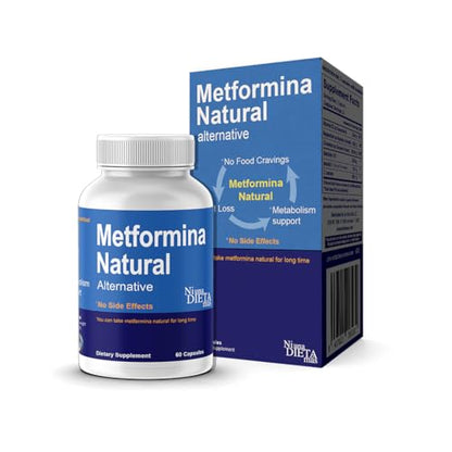 METFORMINA Natural - Weight Loss Aid and Metabolism Support - Dr Salomon, 60 Cap - Maple Wellness Supplements