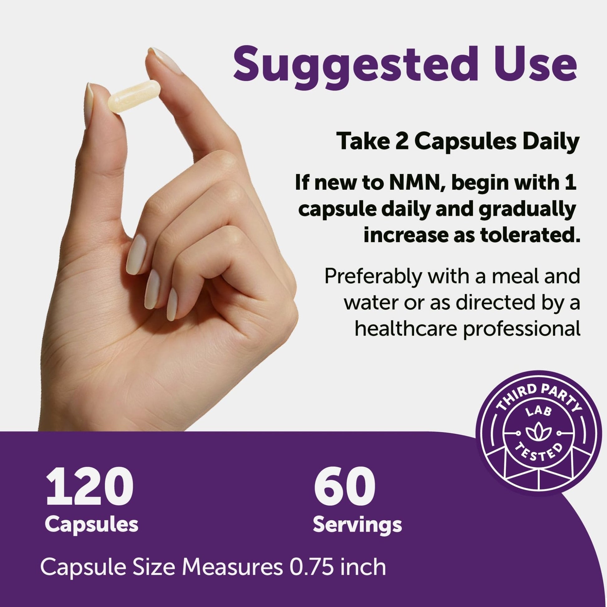Micro Ingredients NMN Complex 1000mg Per Serving, 120 Veggie Capsules | 10-in-1 with Nicotinamide Mononucleotide, Resveratrol, CoQ10, Quercetin & Glutathione - Maple Wellness Supplements