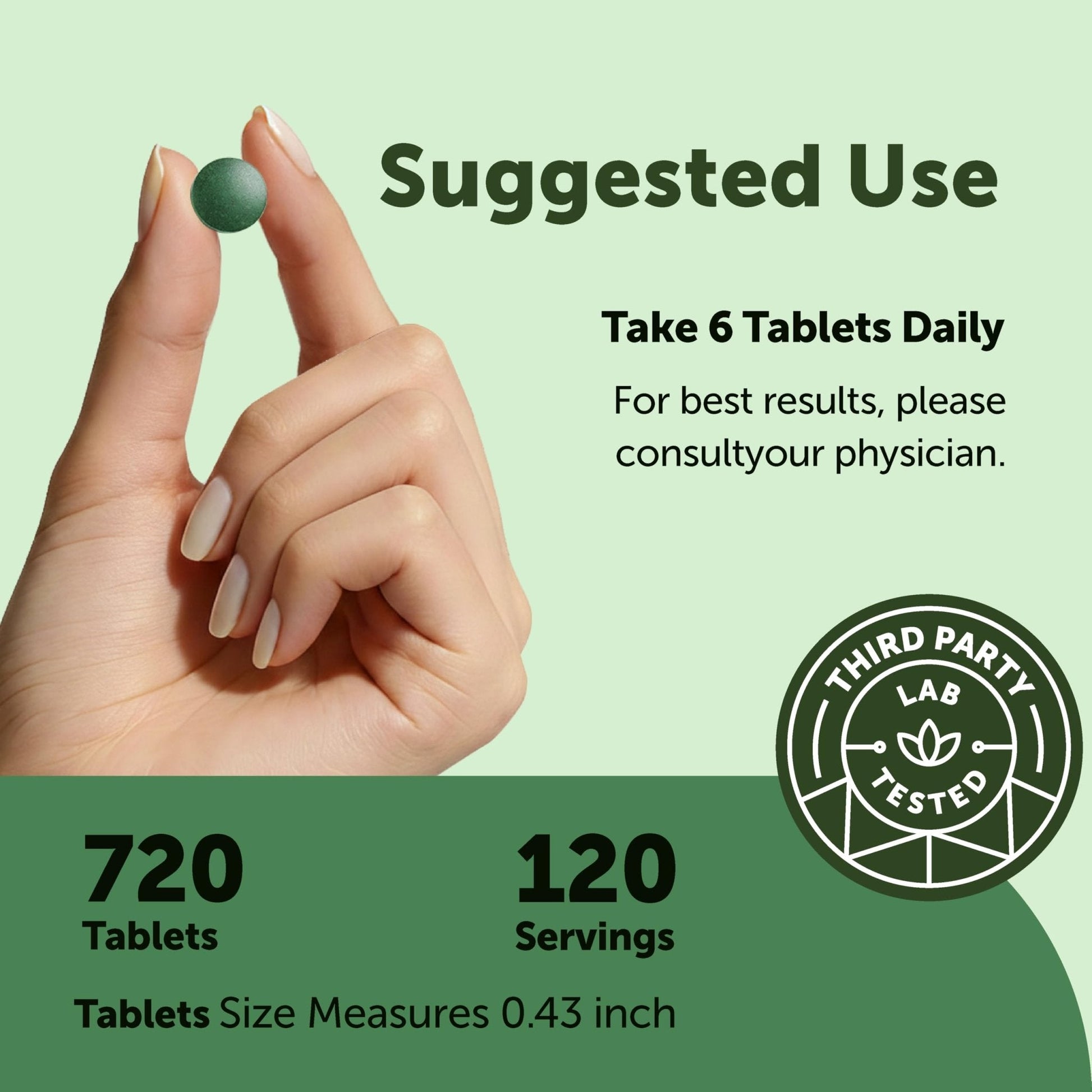 Micro Ingredients Organic Spirulina Chlorella Tablets, 720 Count | 4 Month Supply | 50/50 Algae Blend | Broken Cell Wall | Non-GMO, Filler Free - Maple Wellness Supplements