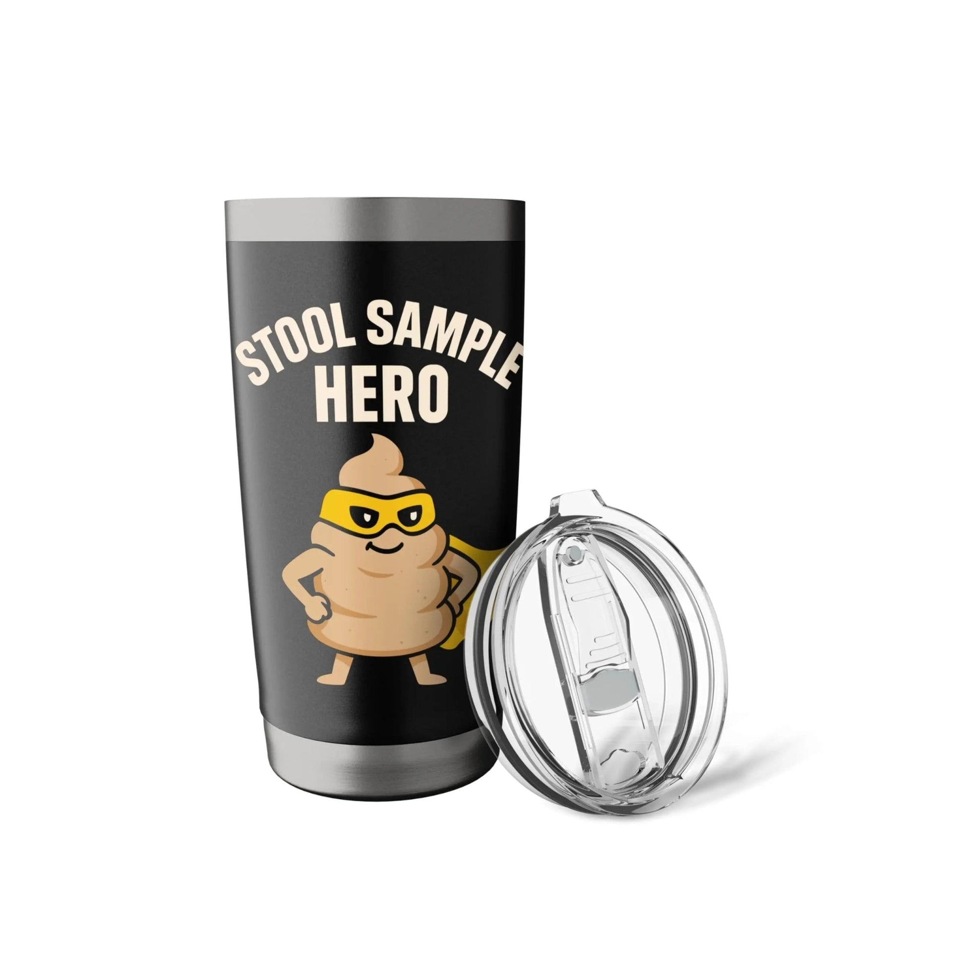 Microbiome Tester Gut Health Stool Sample Science Lab Poop Stainless Steel Insulated Tumbler - Maple Wellness Supplements