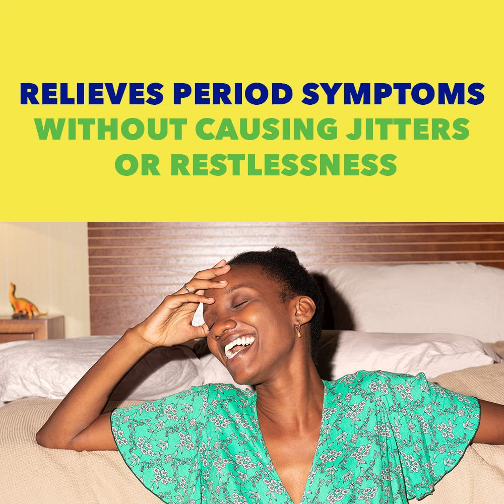 Midol Complete Caffeine Free Caplets 24ct: Midol Complete Caffeine Free Menstrual Pain Relief Caplets with Acetaminophen, Provides Headache Relief and Period Cramps Relief, 24 Count - Maple Wellness Supplements