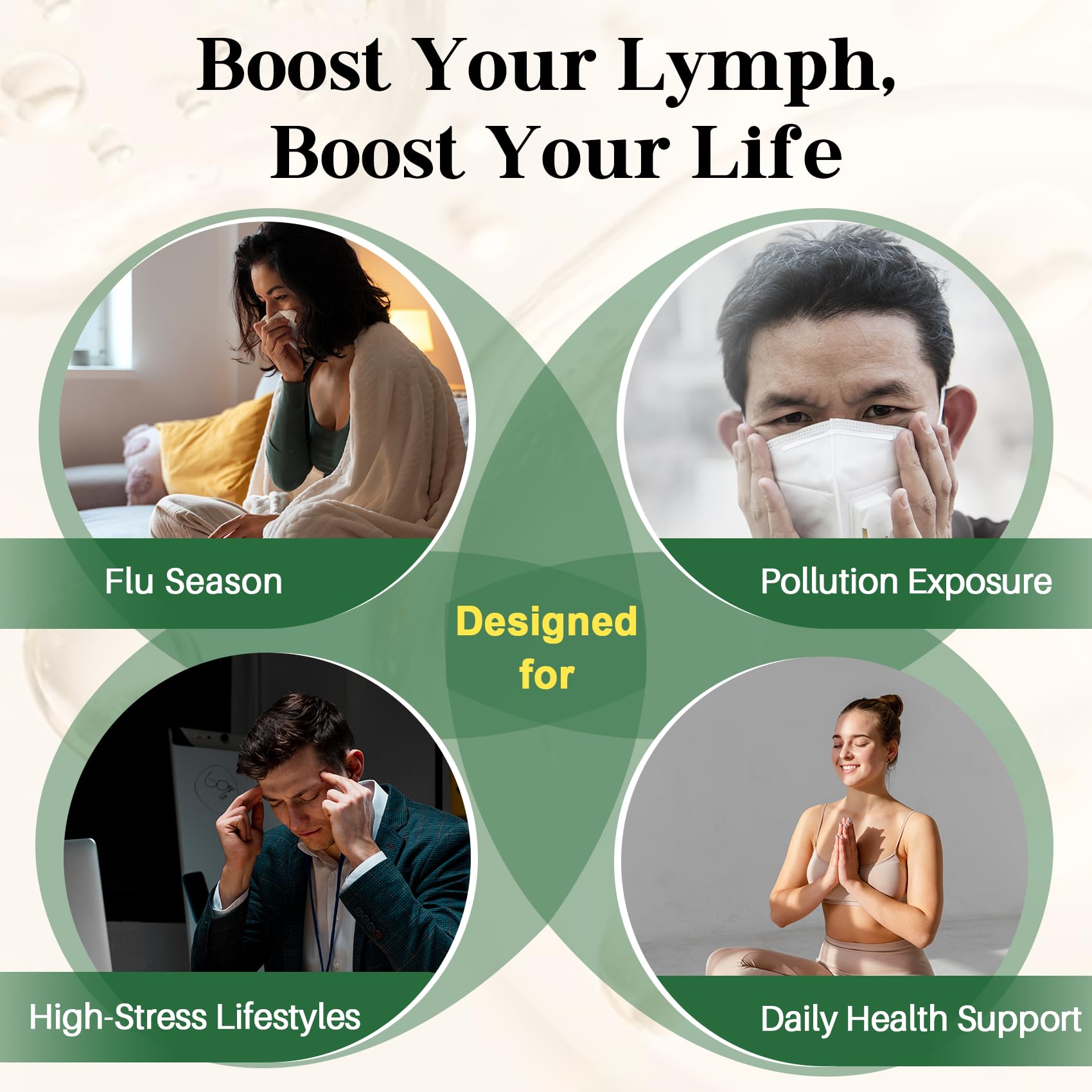 Migcopat 26-in-1 Liposomal Lymphatic Drainage Drops, Echinacea, Turmeric, Elderberry, Dandelion, Vitamins and Mullein Drops for Lungs, Lymphatic - Maple Wellness Supplements