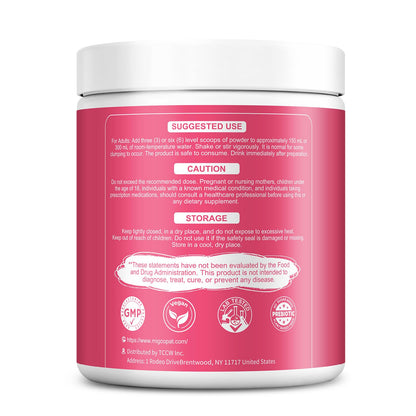 Migcopat Superfood Fiber Powder with Probiotics, Prebiotics, Digestive Enzymes, Vitamin C, Inulin, Magnesium, 14G Fiber Supplement for Digestive Support & Skin Health - Maple Wellness Supplements