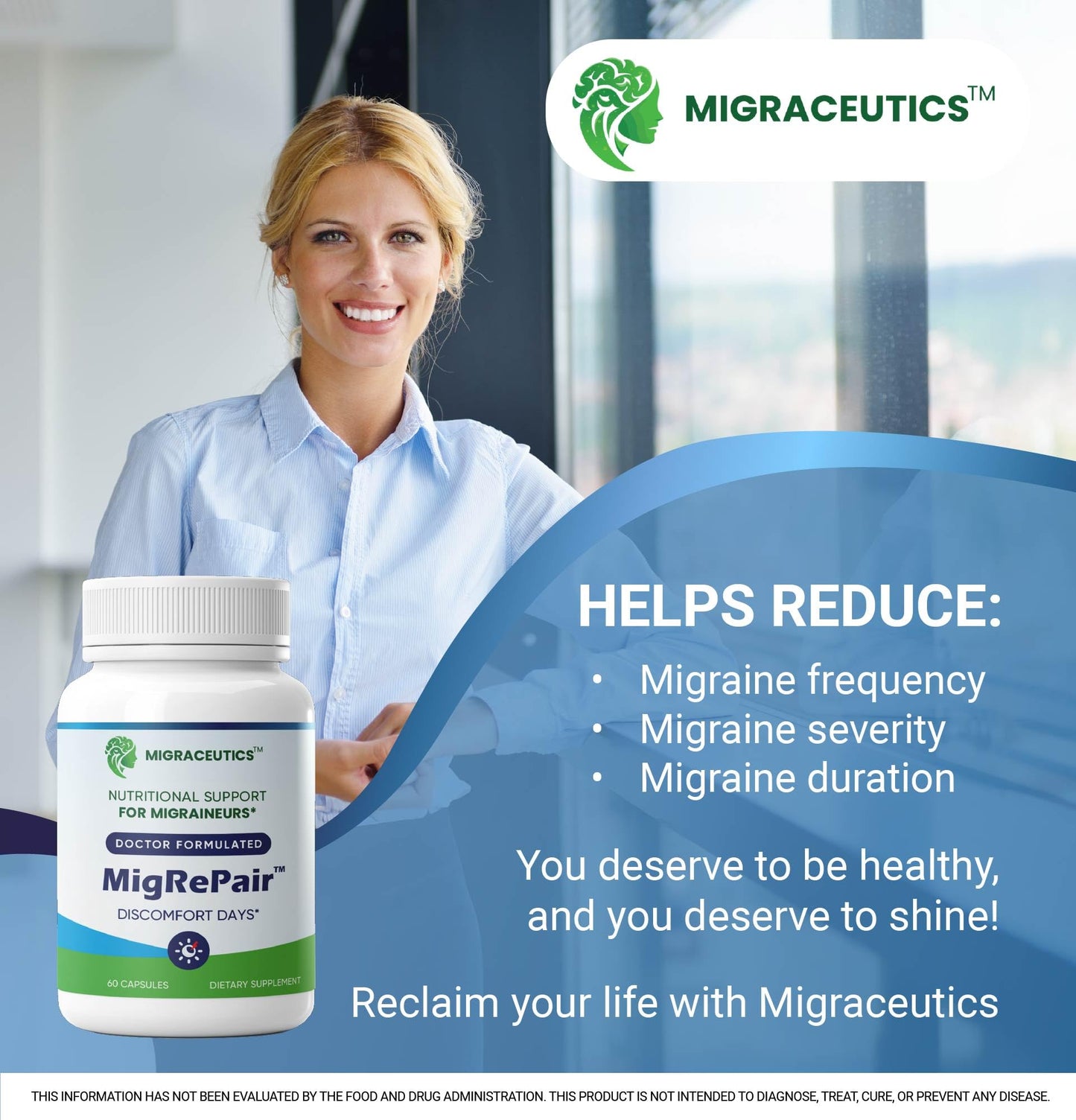 MigRePair | Doctor Formulated Natural Herbal Supplement for Migraine Relief Needs | Supports Relief During Migraine Discomfort (Ictal Phase) - Maple Wellness Supplements