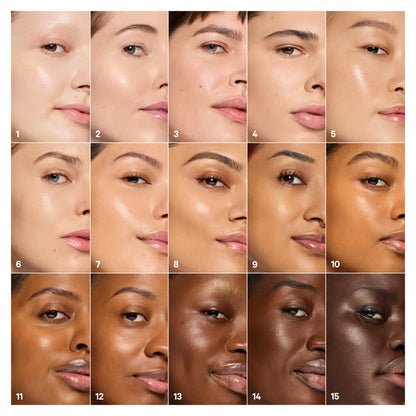 Milk Makeup Hydro Grip Hydrating Gel Skin Tint – 12HR Lightweight Buildable Coverage with Hyaluronic Acid for Natural Dewy Finish – Non-Comedogenic – 9 Medium Tan w/Warm Undertones, 1oz - Maple Wellness Supplements