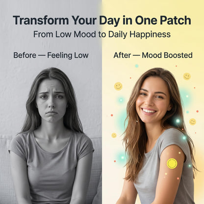 MindTone Dopamine Patches Extra Strength – 90 Count Plant-Based Non-GMO Mood Support & Energy Patch – Dopamine & Serotonin Balance – Mood Balance Patch for Women & Men – 3 Month Supply - Maple Wellness Supplements
