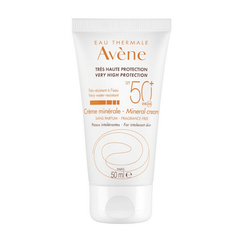 Mineral sunscreen SPF 50+ - AVENE - Maple Wellness Supplements