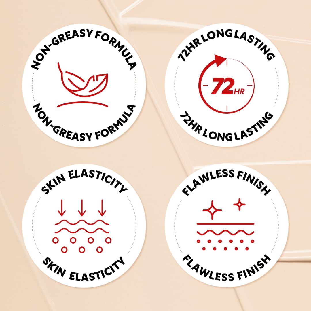 [*Mini Size*] TIRTIR Mask Fit Red Cushion Foundation | Full coverage, Weightless, Skin fit, Satin Glow Finish, Korean Makeup BB Foundation, beauty, Tattoo cover up, Buildable (23N Sand / 0.15 Fl Oz) - Maple Wellness Supplements