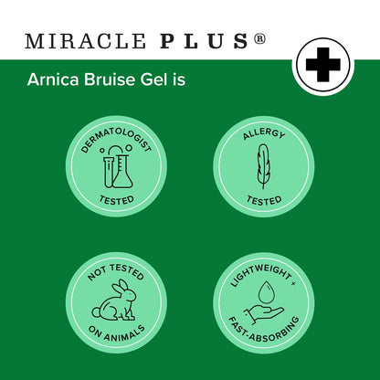 Miracle Plus Arnica Bruise Relief Gel + Magnesium Leg Relief Cream Bundle - Maple Wellness Supplements