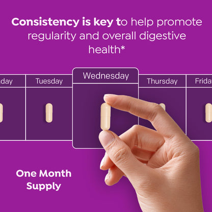 MiraGUT Daily Probiotic, from the Makers of MiraLAX, Probiotics for Digestive Health, Gluten-Free Supplement, Probiotic for Women and Men - Maple Wellness Supplements