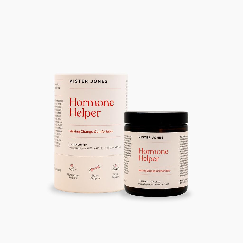 Mister Jones Hormone Helper – Women’s Daily Wellness Support – Adaptogenic & Nutrient Blend for Energy, Mood & Natural Vitality – Female Wellbeing Formula - Maple Wellness Supplements