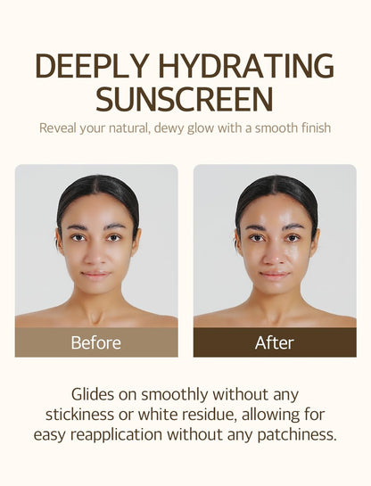 mixsoon Bean Sunscreen-Lightweight Airy Texture SPF 50 Korean Sunscreen for Face - Maple Wellness Supplements