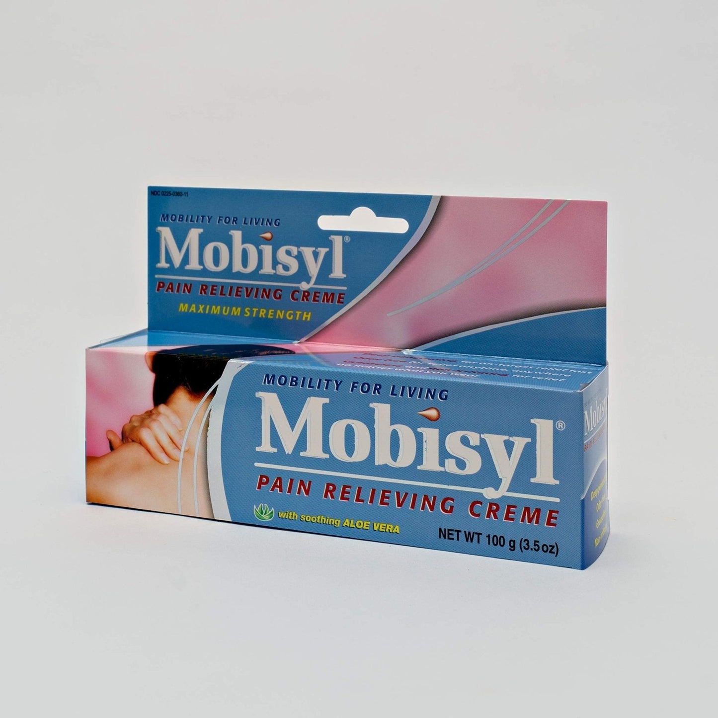 Mobisyl Pain Relieving Creme with Soothing Aloe Vera, 3.5-Ounce Tube - Maple Wellness Supplements