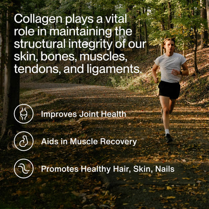 Momentous Grass-Fed Collagen Peptides Powder - Collagen Protein Powder with Fortigel & Vitamin C for Hair, Skin, Nails, & Joint Health Support - Maple Wellness Supplements