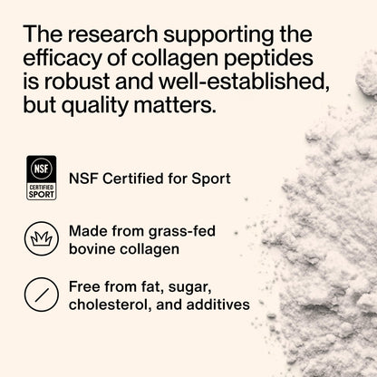 Momentous Grass-Fed Collagen Peptides Powder - Collagen Protein Powder with Fortigel & Vitamin C for Hair, Skin, Nails, & Joint Health Support - Maple Wellness Supplements