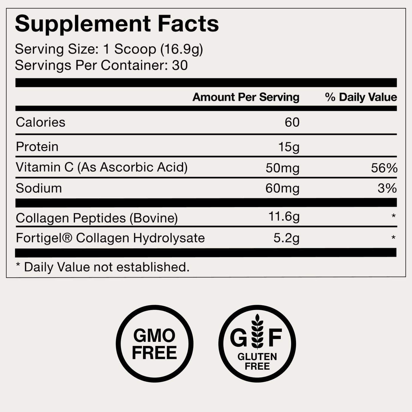 Momentous Grass-Fed Collagen Peptides Powder - Collagen Protein Powder with Fortigel & Vitamin C for Hair, Skin, Nails, & Joint Health Support - Maple Wellness Supplements