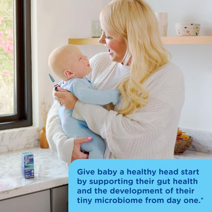 Mommy's Bliss Baby Probiotic Drops Everyday - Gas, Constipation, Colic Symptom Relief - Newborns & Up - Maple Wellness Supplements