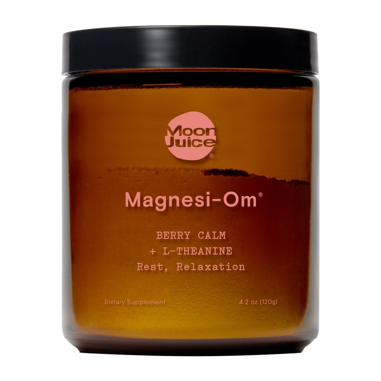 Moon Juice Magnesi-Om Magnesium Powder Supplement - Chelated Magnesium Complex + L-Theanine Blend for Rest, Relaxation & Regularity - Maple Wellness Supplements
