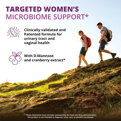 MRM Nutrition Women's Probiotics - Patented Formula Supports Urinary Tract, Vaginal, & Immune Health for Women, Prebiotic Supplement, 3.5 Billion Cells - Maple Wellness Supplements