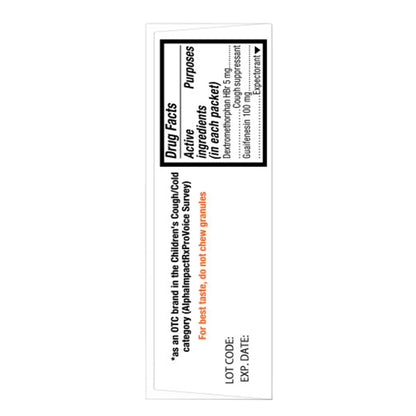 Mucinex Children's Chest Congestion Expectorant and Cough Suppressant Mini-Melts, Orange Cream, 12 Count - Maple Wellness Supplements