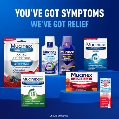 Mucinex Fast-Max Maximum Strength Day & Night Cold and Flu Medicine for Adults, Powerful Over-The-Counter Medication for Cold & Flu Symptoms, Fast Dissolving Liquid Gels, 24 Count - Maple Wellness Supplements