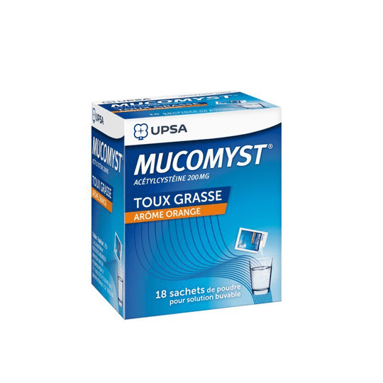 Mucomyst wet cough 200mg - UPSA - Maple Wellness Supplements