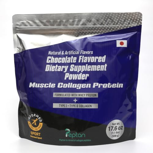 Muscle Colllagen Protein Collagen Peptides Powder Chocolate Flavored Dietary Supplement - Maple Wellness Supplements