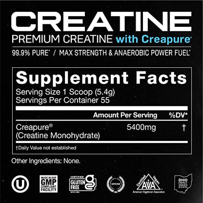 Muscle Feast Creapure Creatine Monohydrate Powder for Muscle Growth Nutritional - Maple Wellness Supplements