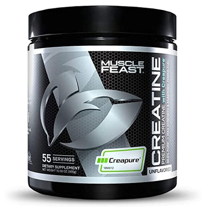 Muscle Feast Creapure Creatine Monohydrate Powder for Muscle Growth Nutritional - Maple Wellness Supplements