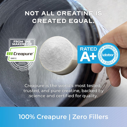 Muscle Feast Creapure Creatine Monohydrate Powder, Vegan Keto Friendly Gluten-Free, Mass Gainer, Muscle Recovery Supplement and Trusted Creatine for Muscle Growth - Maple Wellness Supplements
