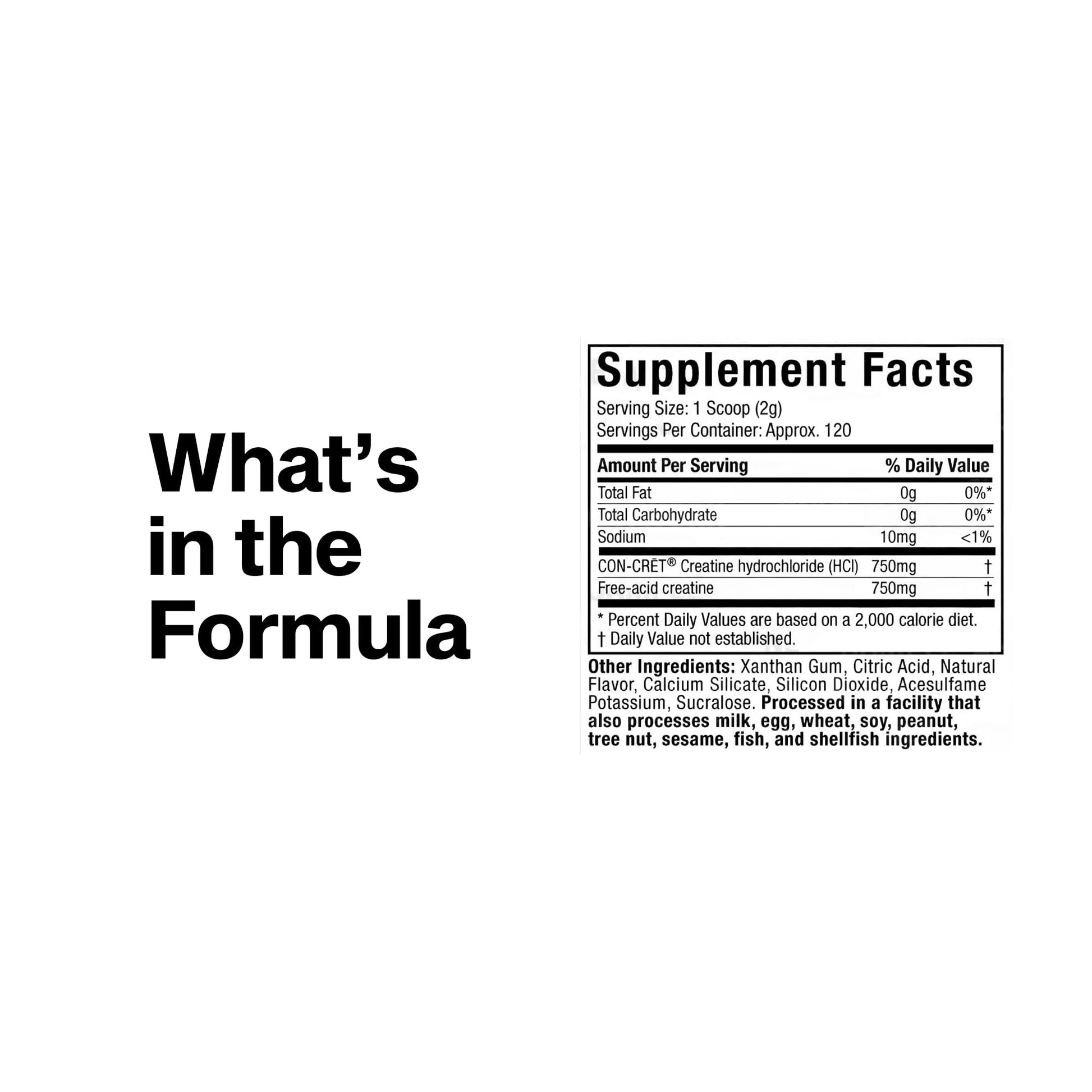 MuscleTech Cell-Tech Creactor Creatine HCl Powder, Post Workout Muscle Builder for Men & Women, Creatine Hydrochloride + Free-Acid, Unflavored (120 Servings), 8.47 oz - Maple Wellness Supplements