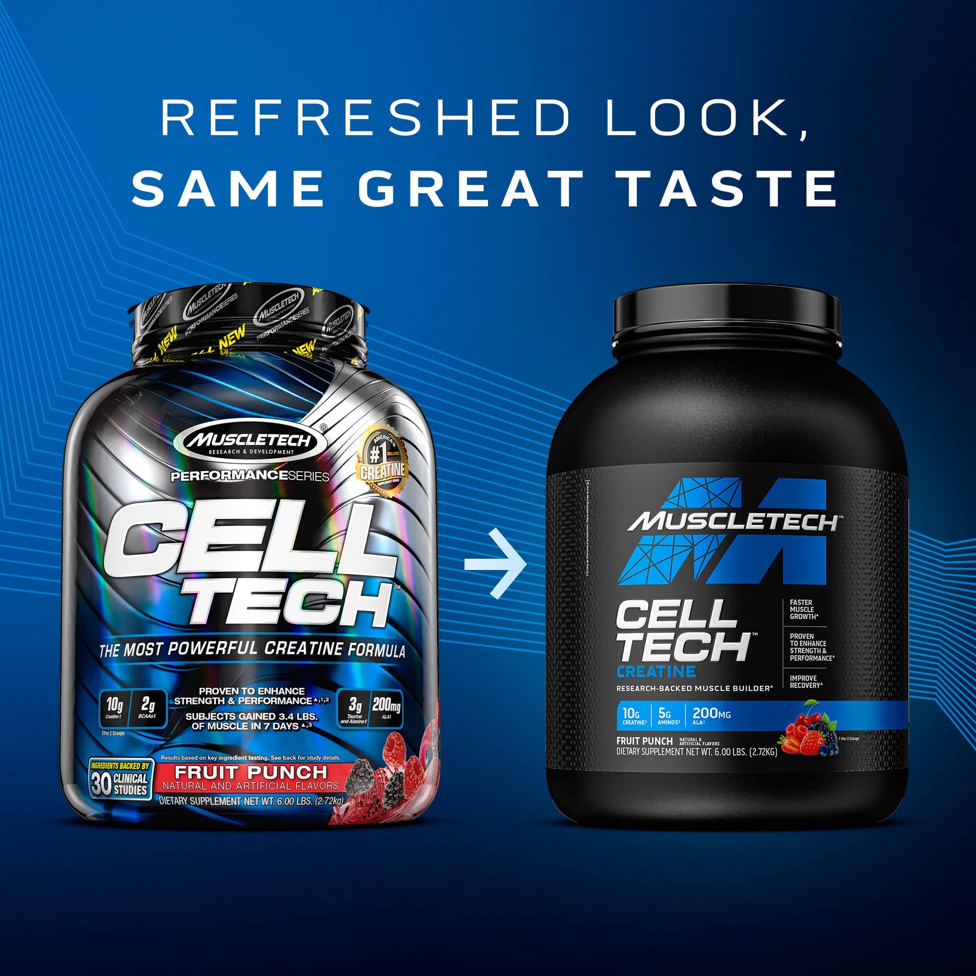 MuscleTech Creatine Monohydrate Powder Cell-Tech Creatine Powder & n Powder Nitro - Maple Wellness Supplements
