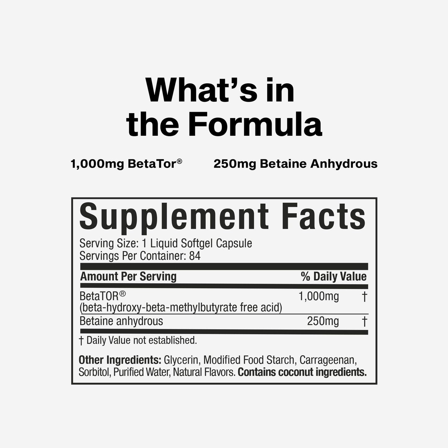 Muscletech HMB Supplements 1000mg, Clear Muscle (42 Liquid Softgels) - Highest Grade HMB for Lean Muscle & Recovery-HMB Free Acid Muscle Supplement-Help Decrease - Maple Wellness Supplements