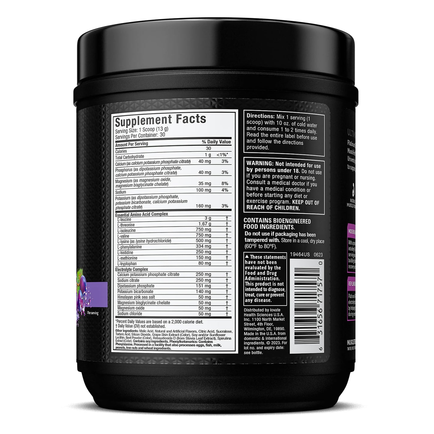 MuscleTech | Platinum 100% EAA+ |Essential Amino Acids | Muscle Strength Builder - Maple Wellness Supplements