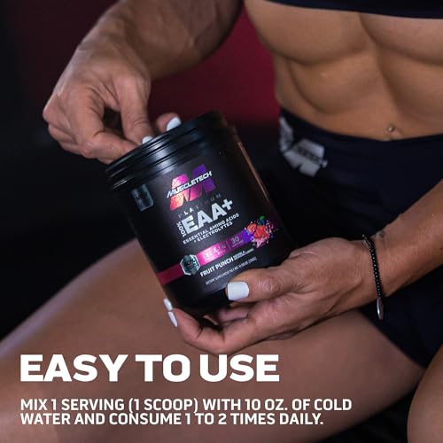MuscleTech | Platinum 100% EAA+| Essential Amino Acids| Muscle Strength Builder - Maple Wellness Supplements