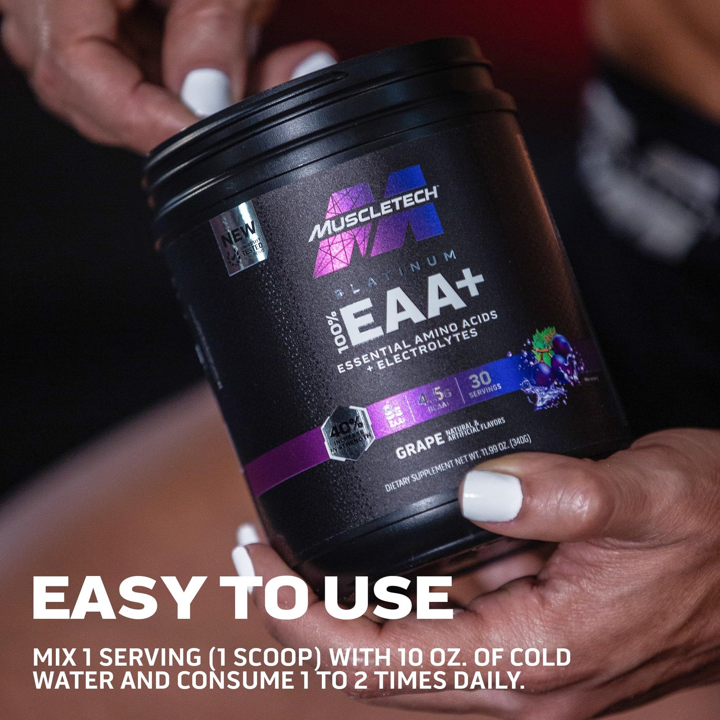 MuscleTech | Platinum 100% EAA+ |Essential Amino Acids | Muscle Strength Builder - Maple Wellness Supplements